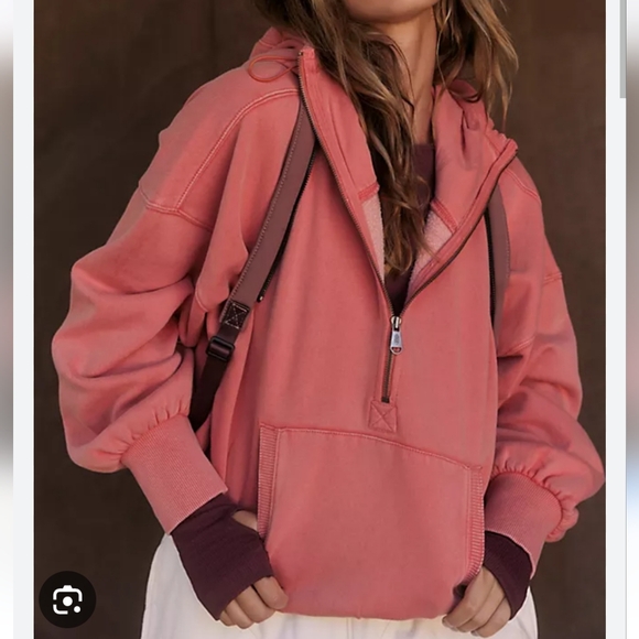 FP Movement Shelter Hoodie - washed peach - Picture 5 of 13